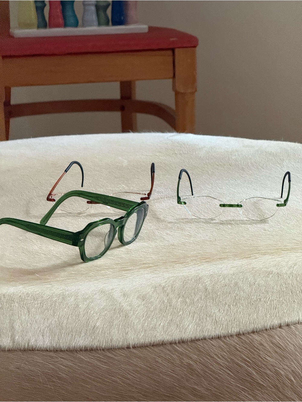 Illa Italian Green Optical Glasses and two pair of Eye Phonics - Picture 5 of 7